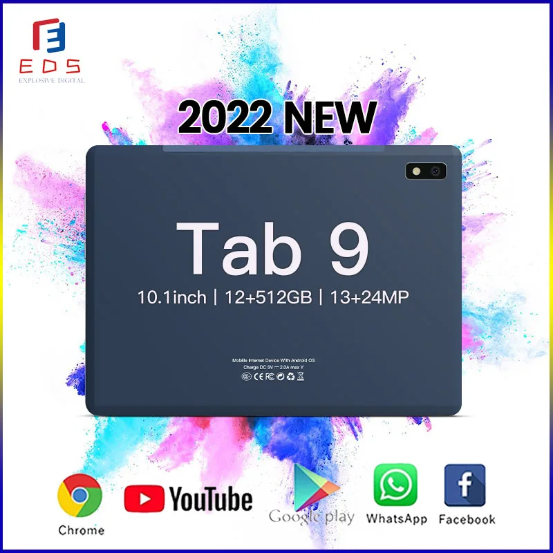 

2022 New Arrival 5G Tablet 10.1 Inch Android 11.0 Tablets 10 Core Dual SIM Google Play GPS Bluetooth WiFi Tablet Pc Hot Sale