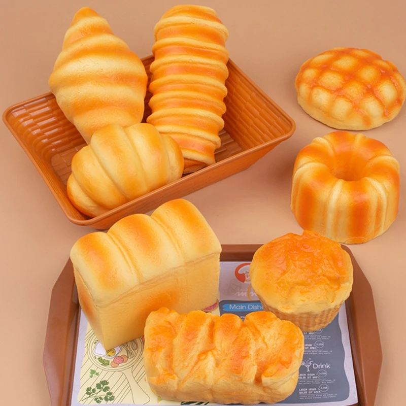 Сожмите хлеб детские игрушки аутизм снятие стресса взрослые фокус