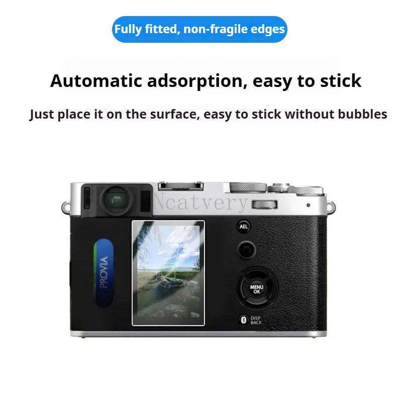 Фото Защитная пленка для экрана для камеры Fuji X-Half XHalf, пленка из закаленного стекла с твердостью 9H, защита от царапин и пузыря №2