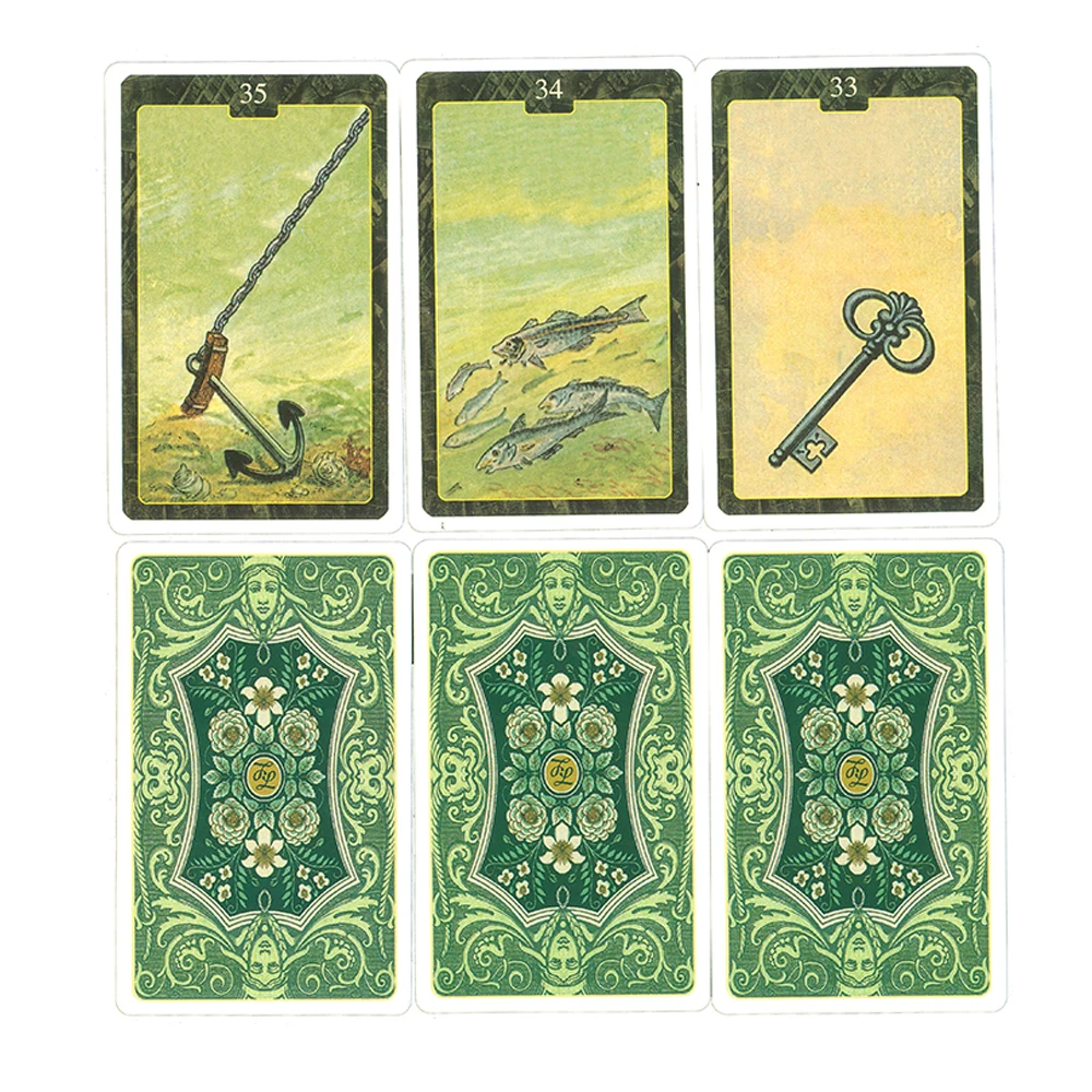 Новые карты для ТАРО Lenormand с колодой испанским языком французские итальянские