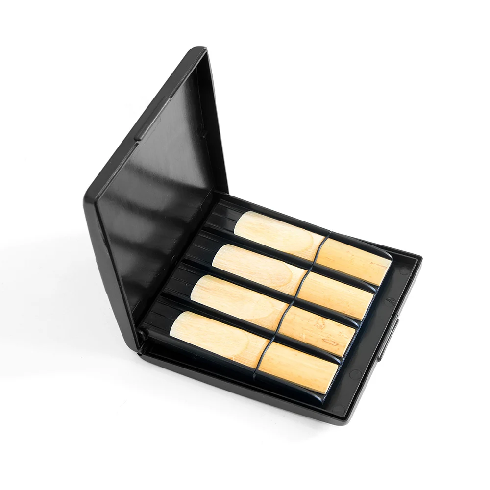 

Reeds Case Sax Saxophone Clarinet Oboe Reeds ABS Case Storage Box Waterproof Wear Resistant General For 8 Reeds Grids Sax Alto