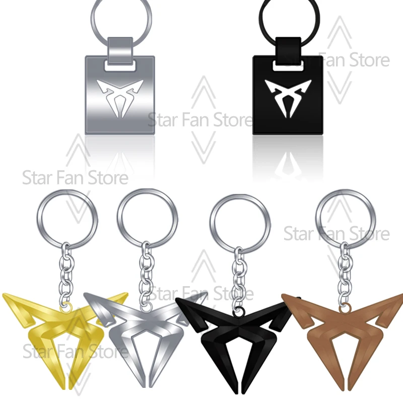 

NEW For Ibiza Leon Mii Altea Ateca Toledo Arona Born Formentor Car Keychain 3D Key Ring Chain Holder Emblem Accessories