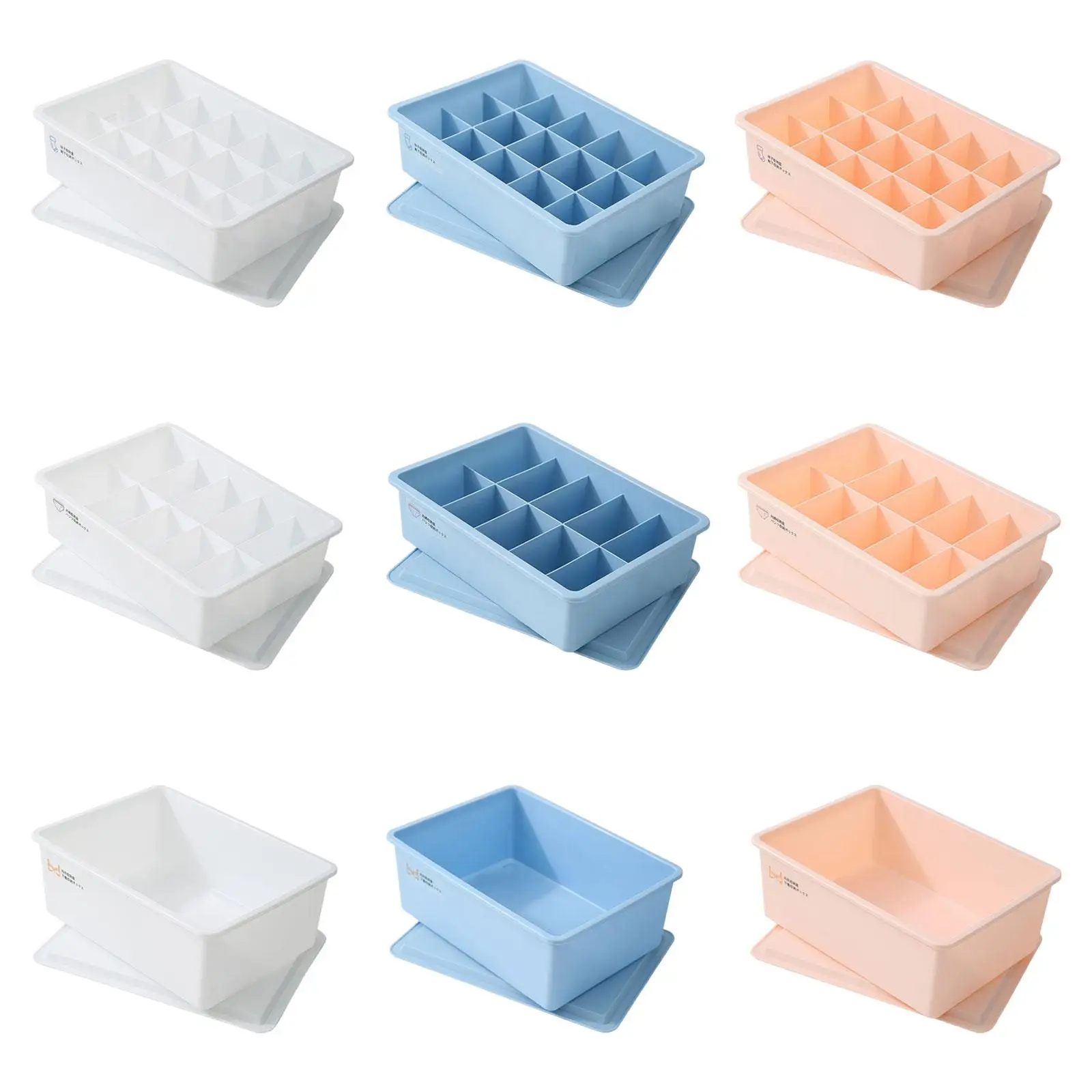 

Sock Underwear Storage Case Socks Underwear Drawer Organizer for Panties Bra