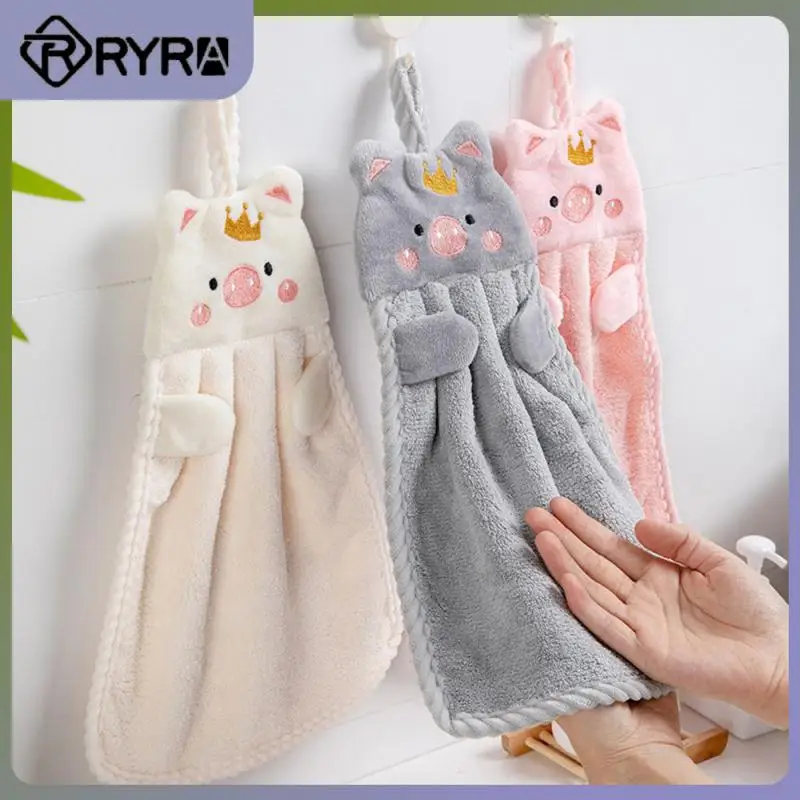 

High-quality Multi Scene Use Towels Cute Design Super Absorbent Hand Towel Small Household Items Neatly Wired Used Repeatedly