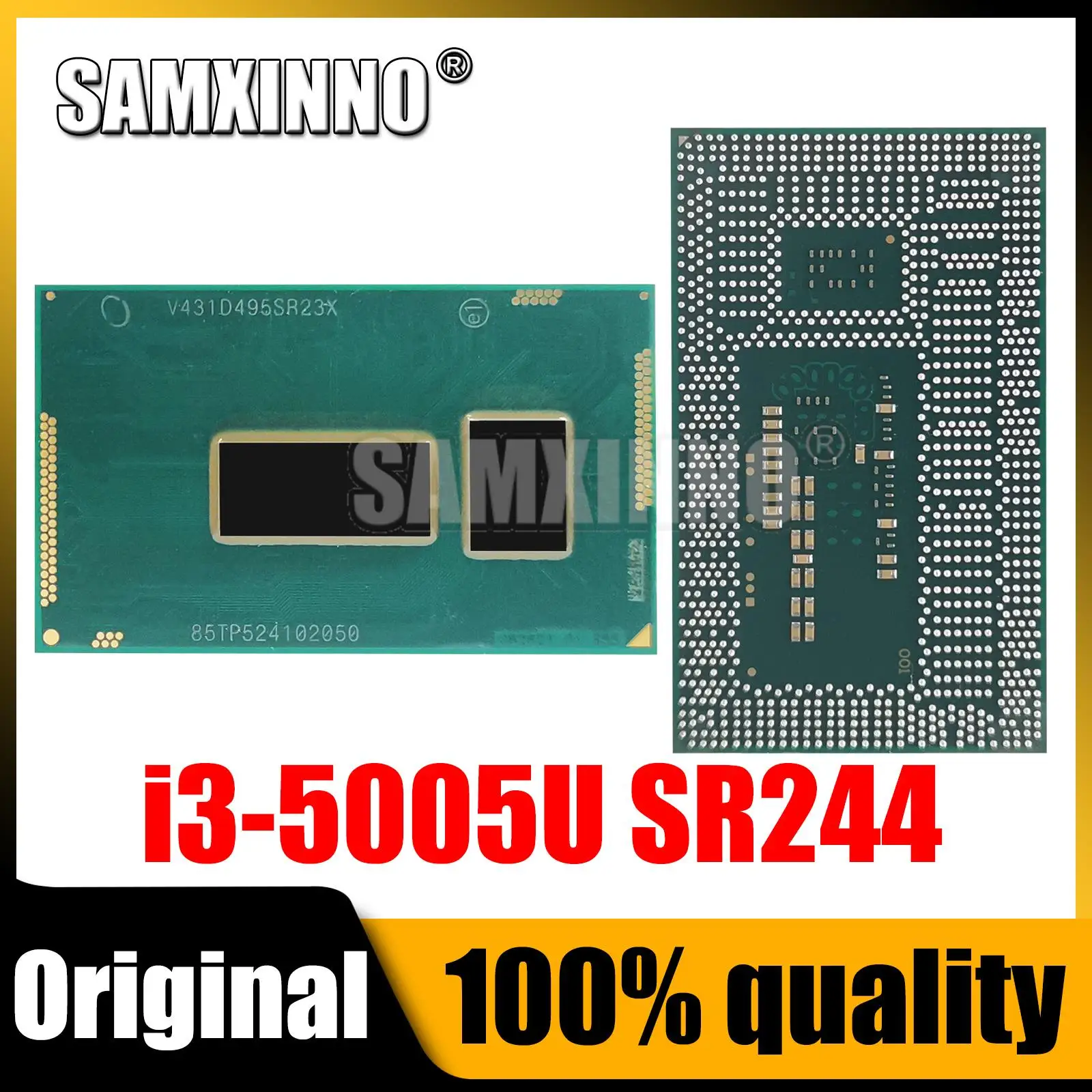 

Новинка 100%, системный блок микросхем i3-5005U SR244 i3 5005U BGA