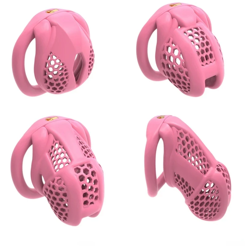 Мужская клетка верности для пениса с сотовым замком | AliExpress