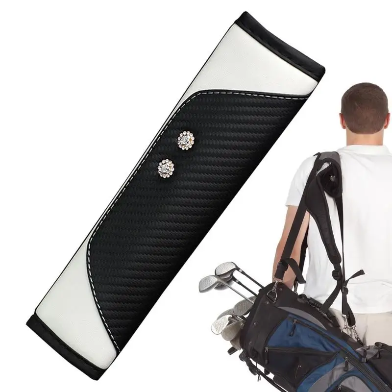 Seat Belt Pads Seatbelt Pads For Adults Soft Auto Seat Belt Pads Cover With Rhinestones Shoulder Pad For All Cars Backpack