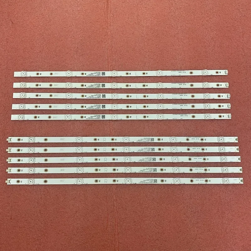 

Светодиодная лента подсветки для Philips 55PUS7304 55PUS6704 55PUS7394 55PUS7504 55PUS6754 55PUS6804/12 55PUS7334/12 55PUS5670/12 55PUS7354 (комплект из 10 шт)