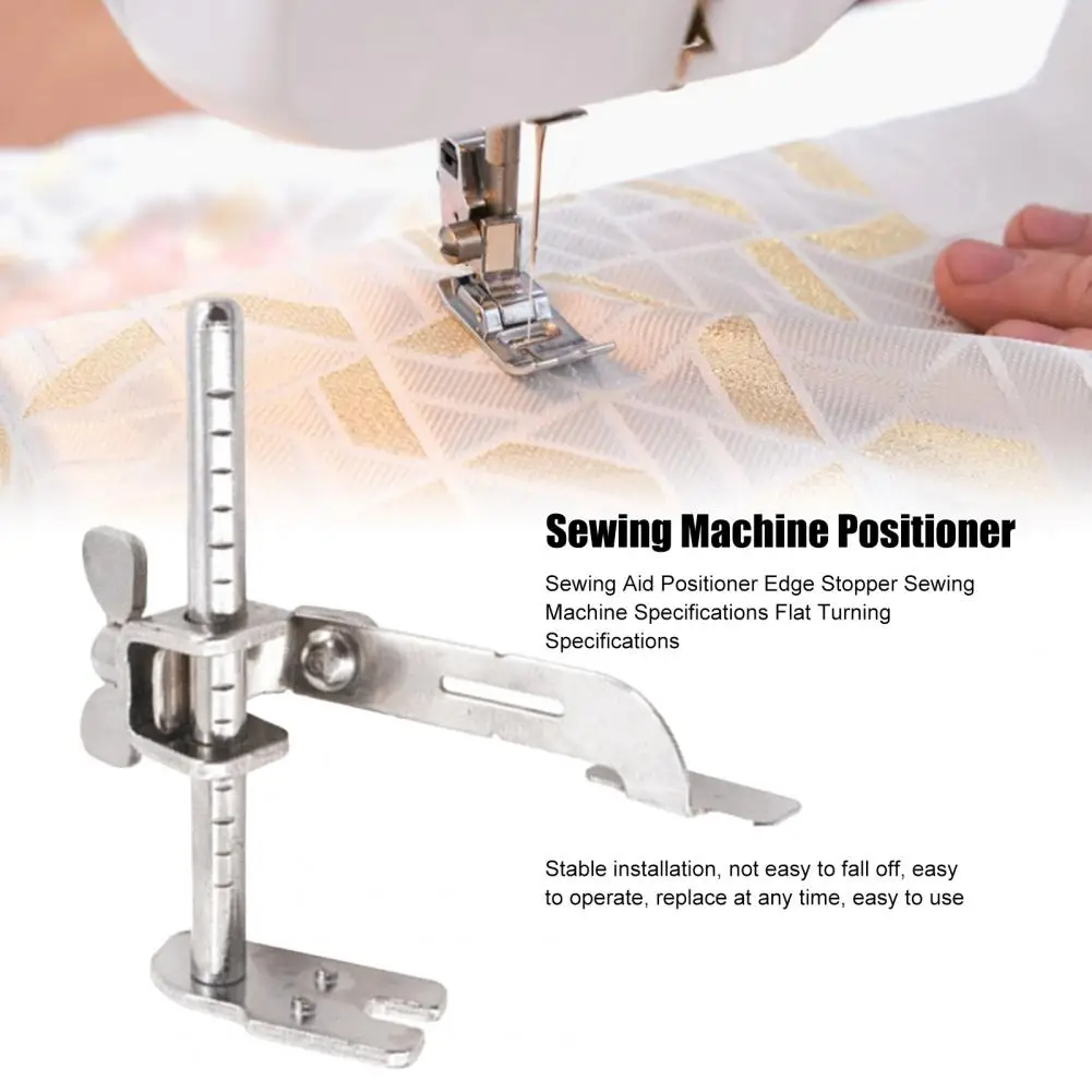 

Sewing Positioner Seam Edge Guidance Sewing Presser Foot Tape Stitch Guide And Low Shank Snap On Shank Adapter Sewing Tools