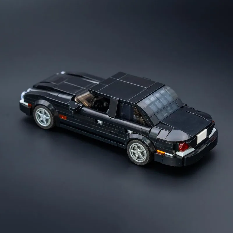 Фото Конструктор PolaDeer 437 деталей MOC DIY: Модель злодея Мистера Уайта XJ8, игрушка-конструктор для детей, подарок на день рождения, Джеймс №4