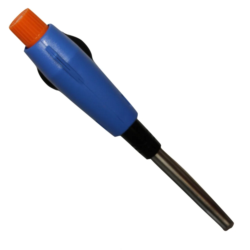 Горелка газовая на баллон пьезоподжиг своб. вращение 360° пламя 1300° 70х195 мм