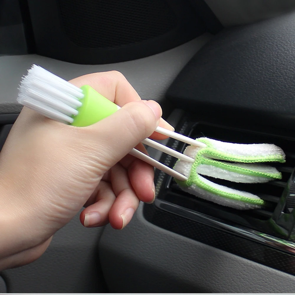 1x Car Paint Cleaner Air Conditioner Vent Polishing Spot Rust Tar Remover Dusting Keyboard Cleaning Brush Wash Tool | Автомобили и