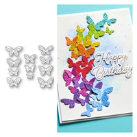 intricate mini butterflies metal cutting dies for diy scrapbooking crafts maker photo album template handmade decoration 2022
