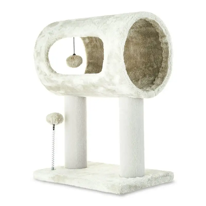 

Cat Tunnel Bed, Gray, 20 Toy for cat Garten of banban For cats Kitten toys Moving cat toy Automatic cat toy Catnip Large cat tre