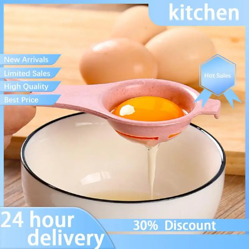 

1PCS Eggs Yolk Separator Long Handle Eggs White Separator Eggs White Separator For Home Baking Kitchen Cooking Divider Utensils