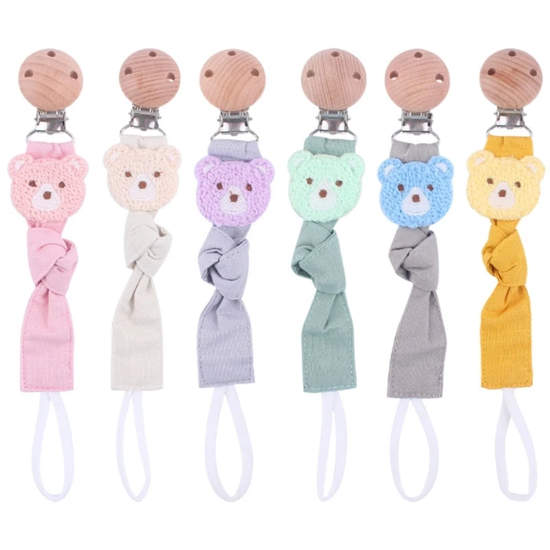 

Деревянный держатель для прорезывателя для соски-пустышки