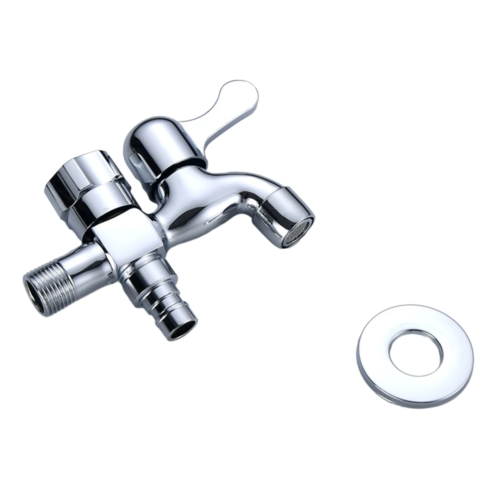 

Washing Faucet Sleek and Durable Double Outlet Faucet for Washing Machines Easy Installation Wide Range of Applications