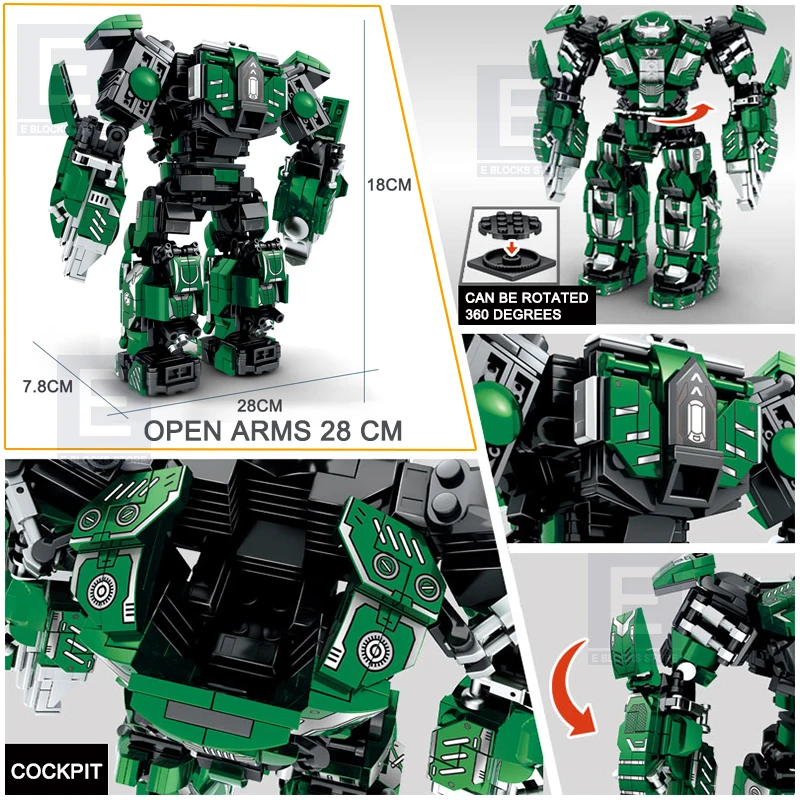 Конструктор супер война панцирь робот совместимый с lego военные фигурки воинов