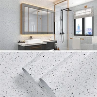 terrazzo wallpaper for countertops decor waterproof self adhesive marble wall paper roll peel and stick liner contact paper