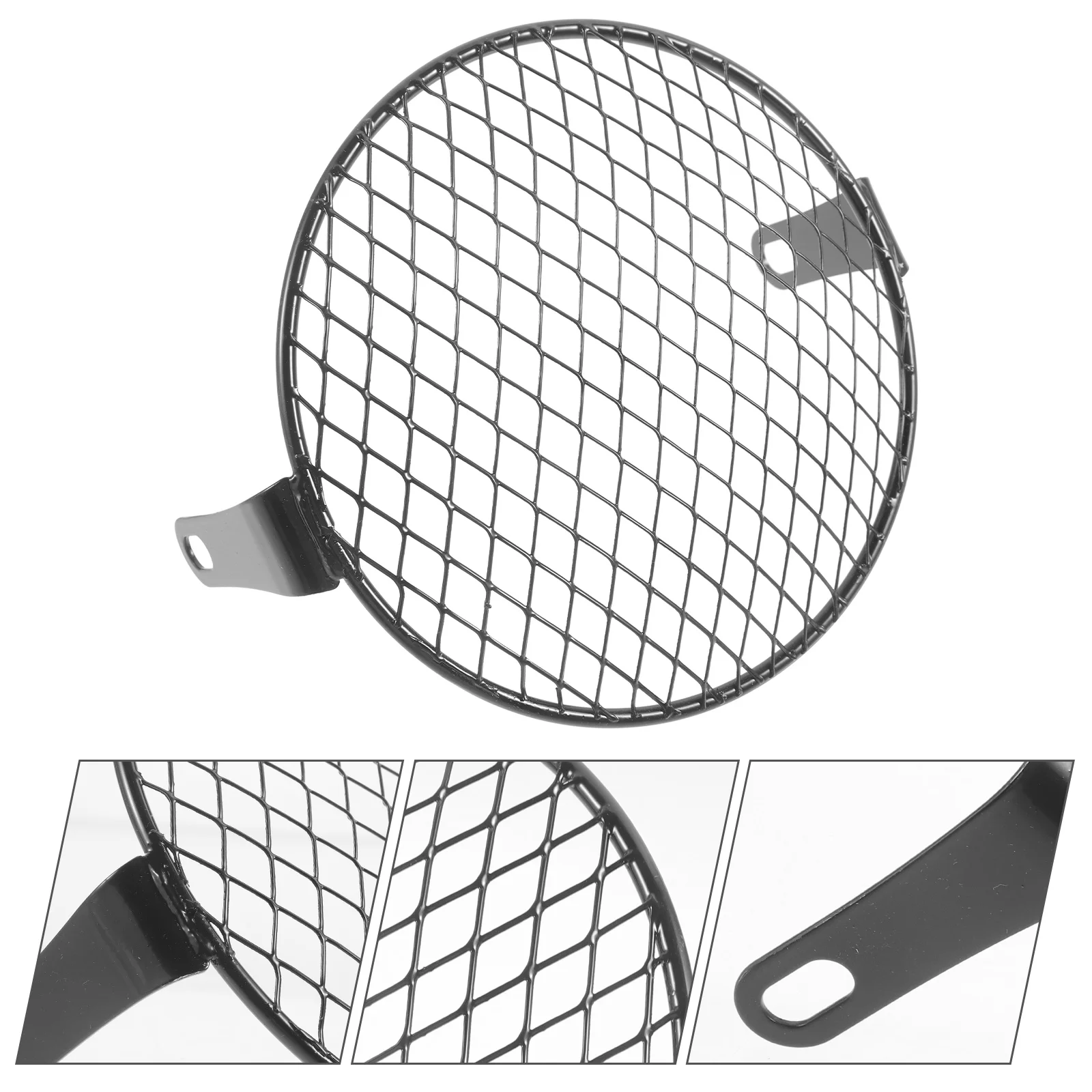 

Protective Cover Motorcycle Light Mesh Guard Lamp Shades Headlight Protector Metal