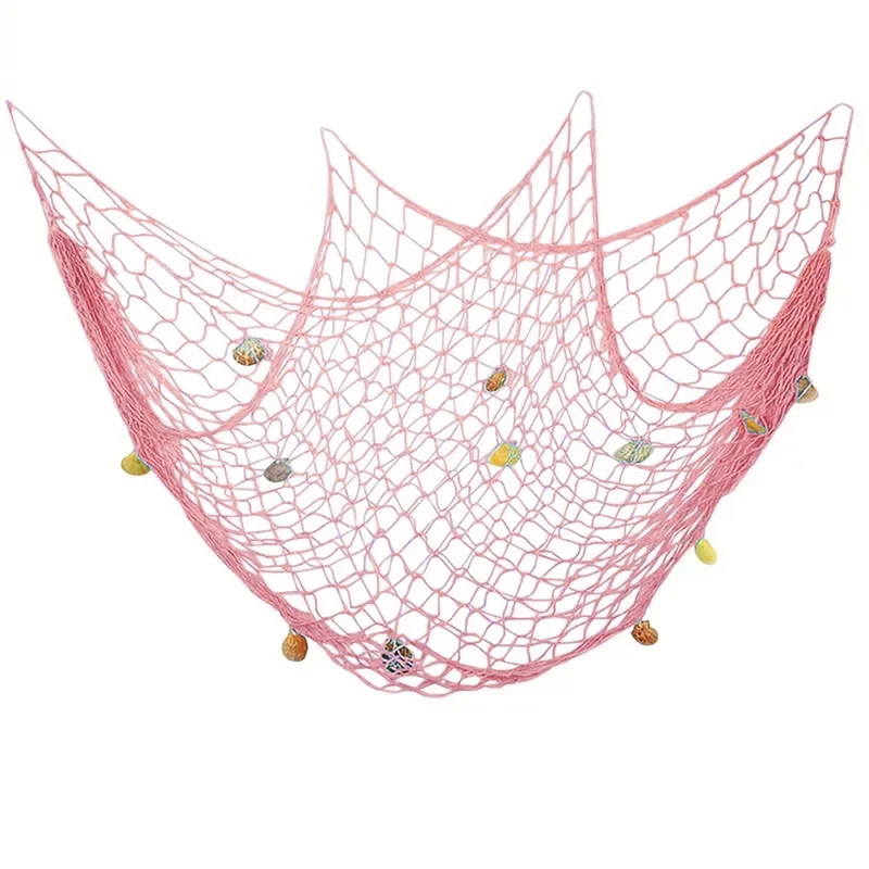 Большая Рыболовная Сеть Настенная Наклейка В Средиземноморском Стиле