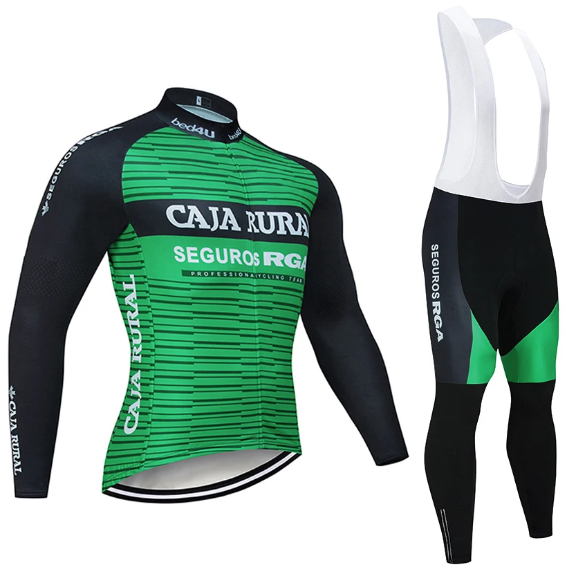 CAJA RURALWinter Велоспорт Комплект для мужчин и женщин Pro MTB дорожный велосипед куртка