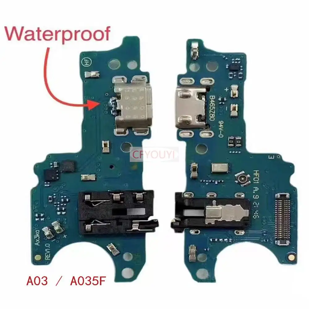 Для Samsung Galaxy A03/ A035F/A035U/A03 Core/A032F/A03S A037U USB-разъем для зарядки док-станция с гибким