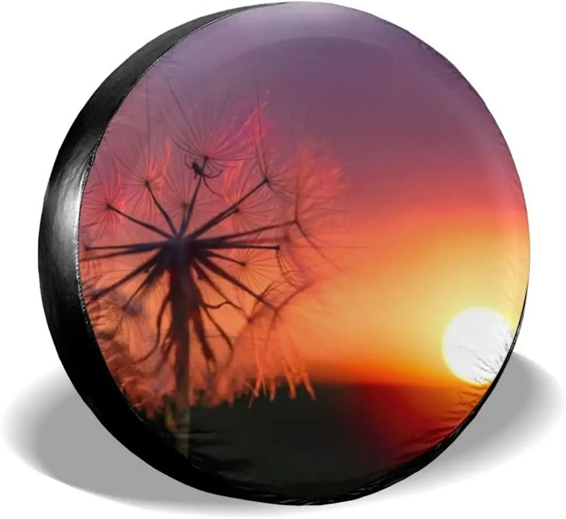 Delumie восход солнца Полиэстер запасные покрышки rv шикарные автомобильные