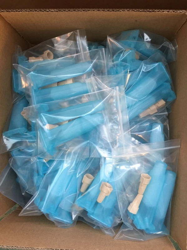 Детали для соединения проводов ZanChen, набор прямых соединений, DBR/DBRY-6 (оптом), 18-10 AWG, 100 на Фотоэлементы