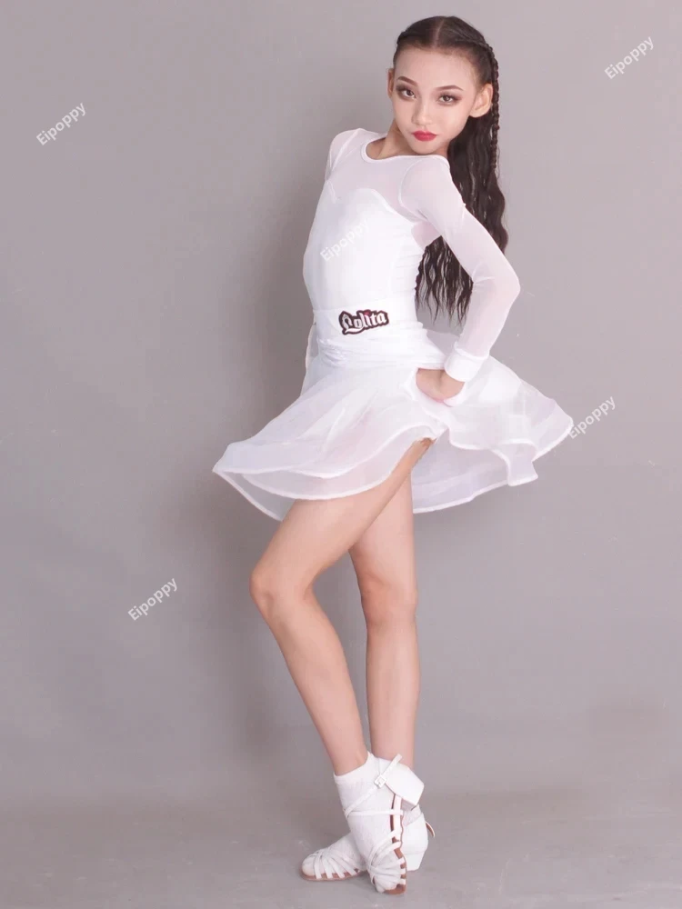 Одежда для бальных танцев сальса платье латиноамериканских одежда выступлений