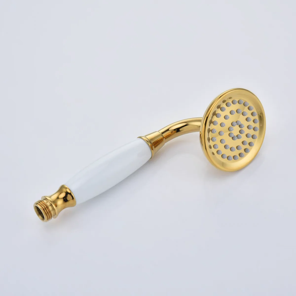 Античная латунь настенный смеситель для ванны и душа Chuveiro Banheiro с двойной круглой