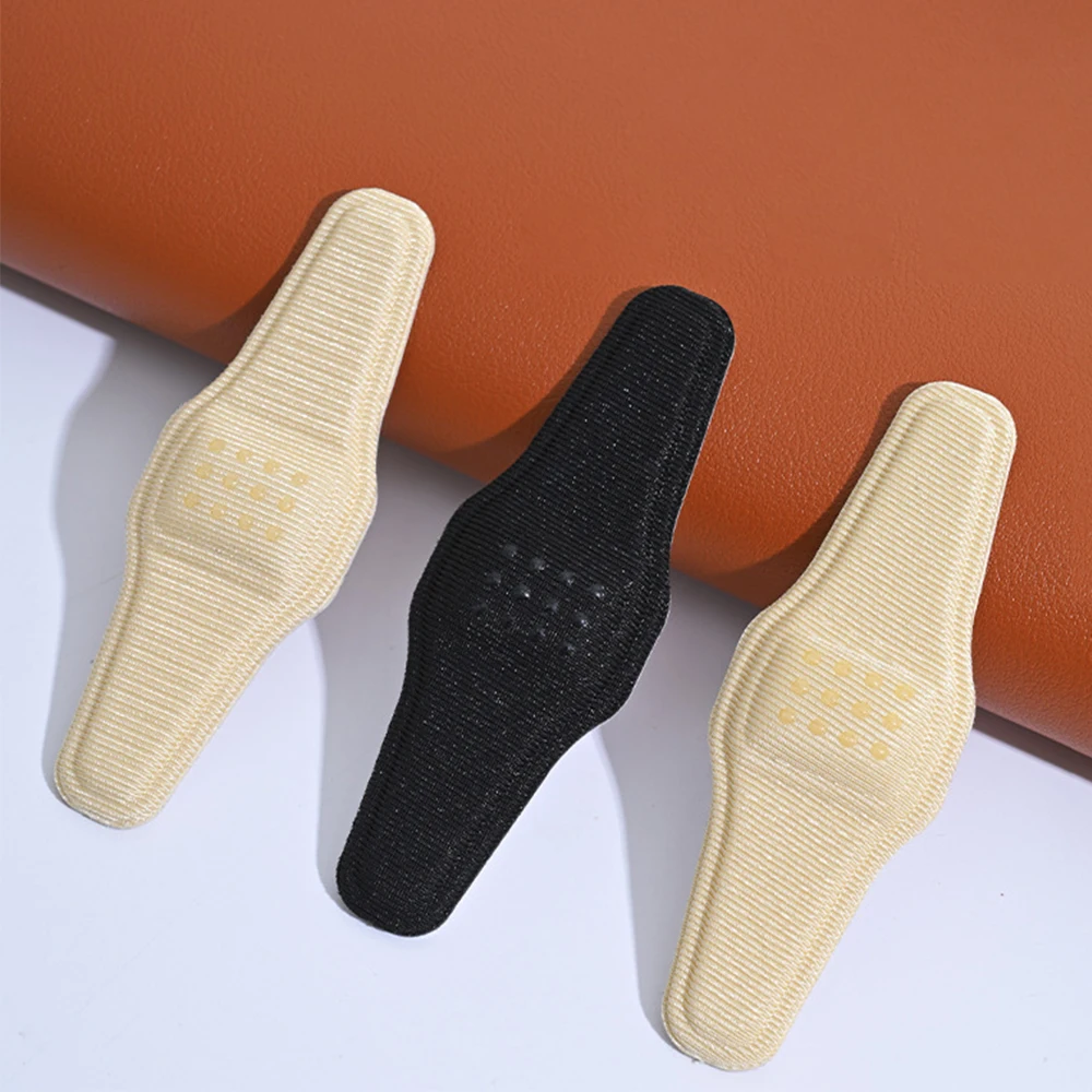 5pairs Heel Insoles Patch Pain Relief Anti-wear Shoe Cushion Pads Feet Care Heel Protector Adhesive Back Sticker Shoes Insert