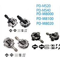 deore xt pd m8100m8000m8020m540m520 self locking spd pedals mtb components using for bicycle racing mountain bike parts