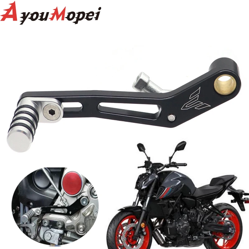 

MT07 2021 Gear Shift Lever For YAMAHA FZ MT 07 XSR Tracer 700 GT XSR700 2014-2022 Motorcycle Adjustable Left Shifter Pedal CNC