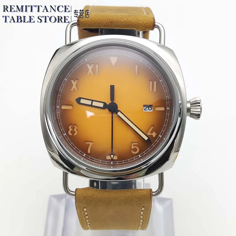 Мужские классические повседневные часы удобный кожаный ремешок корпус из