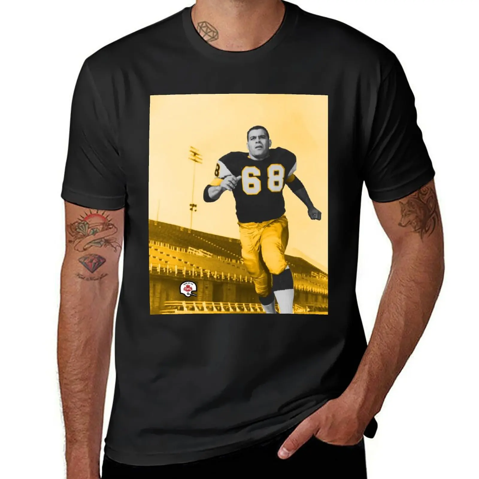 Мужская футболка с принтом Анжело мускута