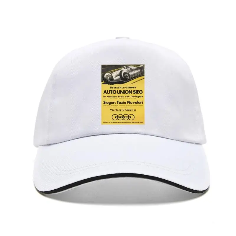 

2022 Auto Union Sieg Tazio Nuvolari Vintage Poster artist Mundorff Germany c 1938 Premium Bill Hat
