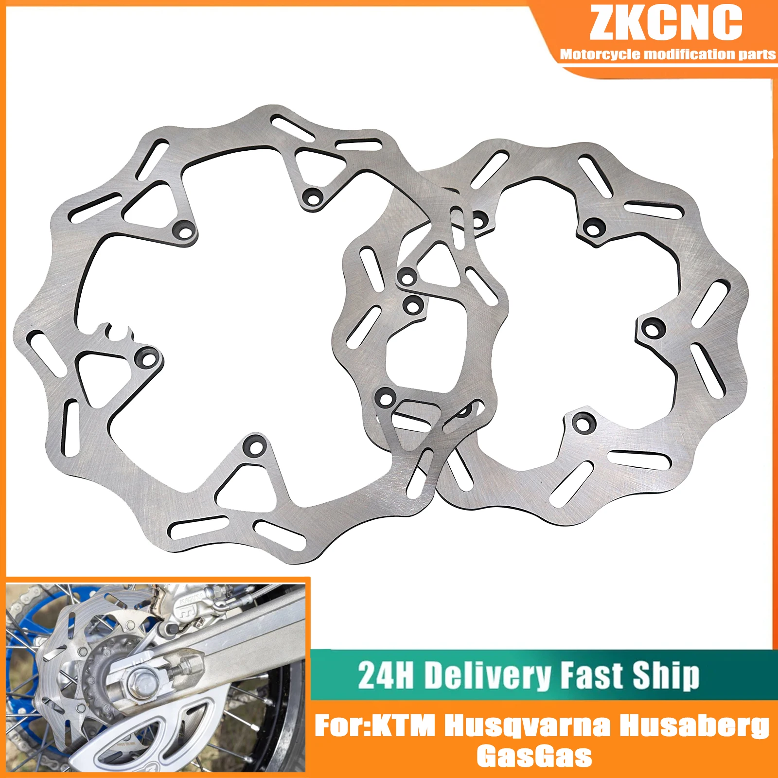 Передний Задний тормозной диск 260 мм 220 для KTM SX SXF XC XCF XCW EXC EXCF Husqvarna FE TE FC TC FX TX 1994-2023