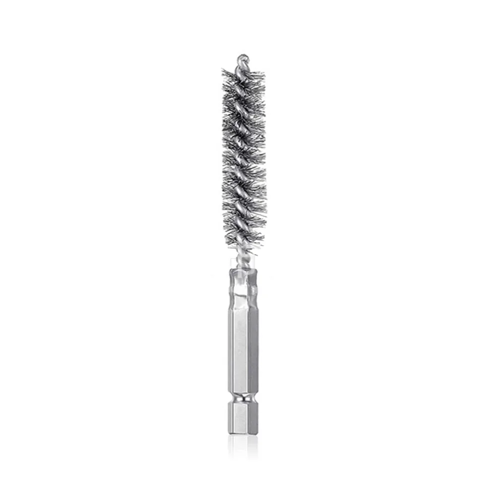 

8 Pcs Wire Tube Machinery Cleaning Brush Cleaning Tools Rust Cleaner Washing Polishing 8-19mm Stainless Steel Micro Rotary Tool