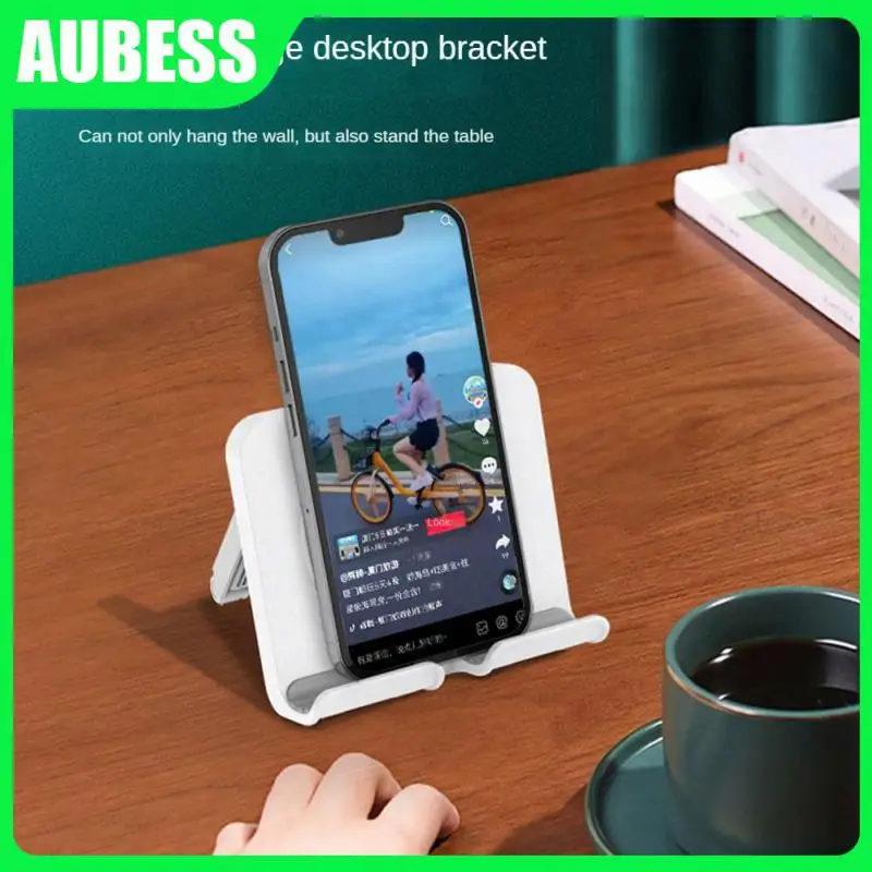 

Universal Punch-free Mounted Organizer Holders Silicone Mobile Phone Bracket Adjustment Wall Phone Bracket Table Flexible Black