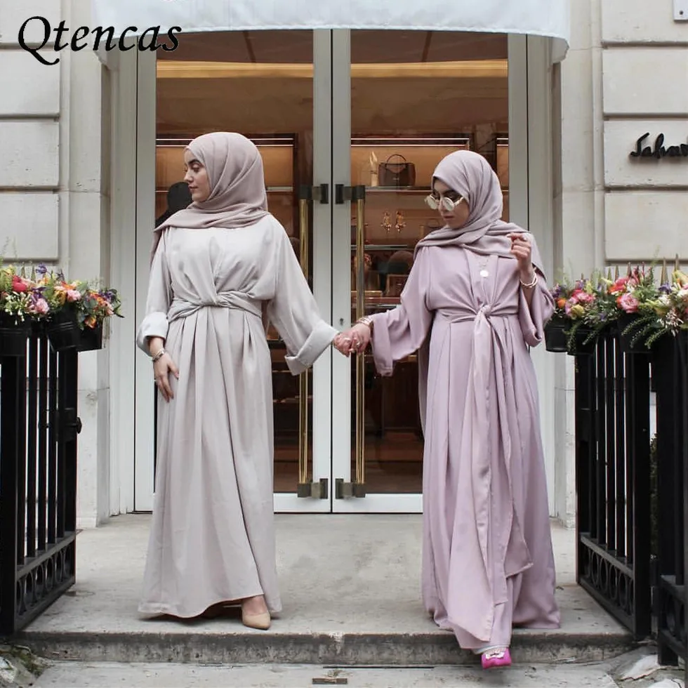 Eid Mubarak Абая для женщин Kaftan Abaya Дубай, Турция, мусульманский хиджаб, платье, мусульманская одежда, Caftan Marocain, мусульманские платья