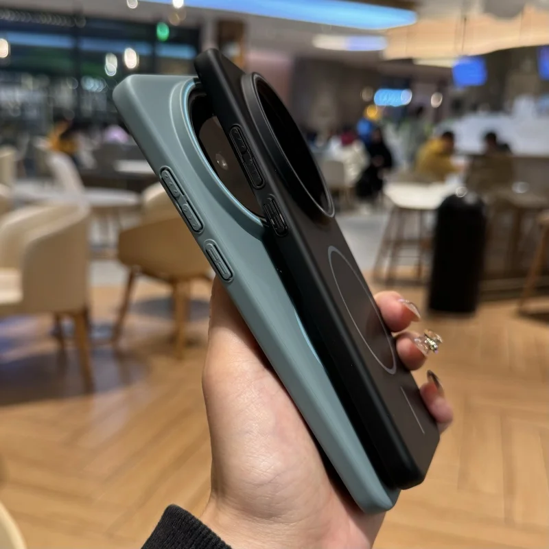 Фото Оригинальный магнитный чехол для Magsafe для VIVO X200Pro Mini X200 X100 X100S S20 S18 Pro с беспроводной зарядкой, красочный жесткий чехол для ПК №4