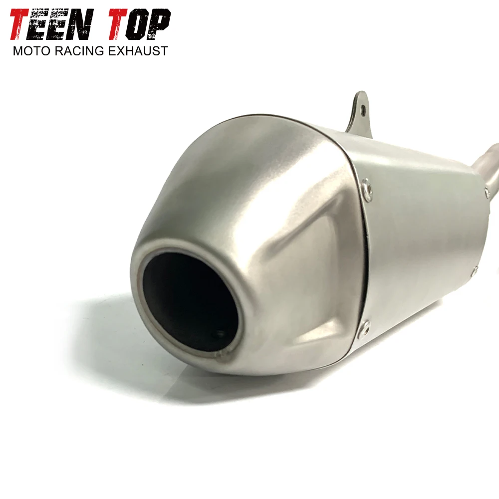 Для Kawasaki KXF/KX 250 выхлопные системы 2021 + выхлопная труба мотоцикла Escape Steel Moto