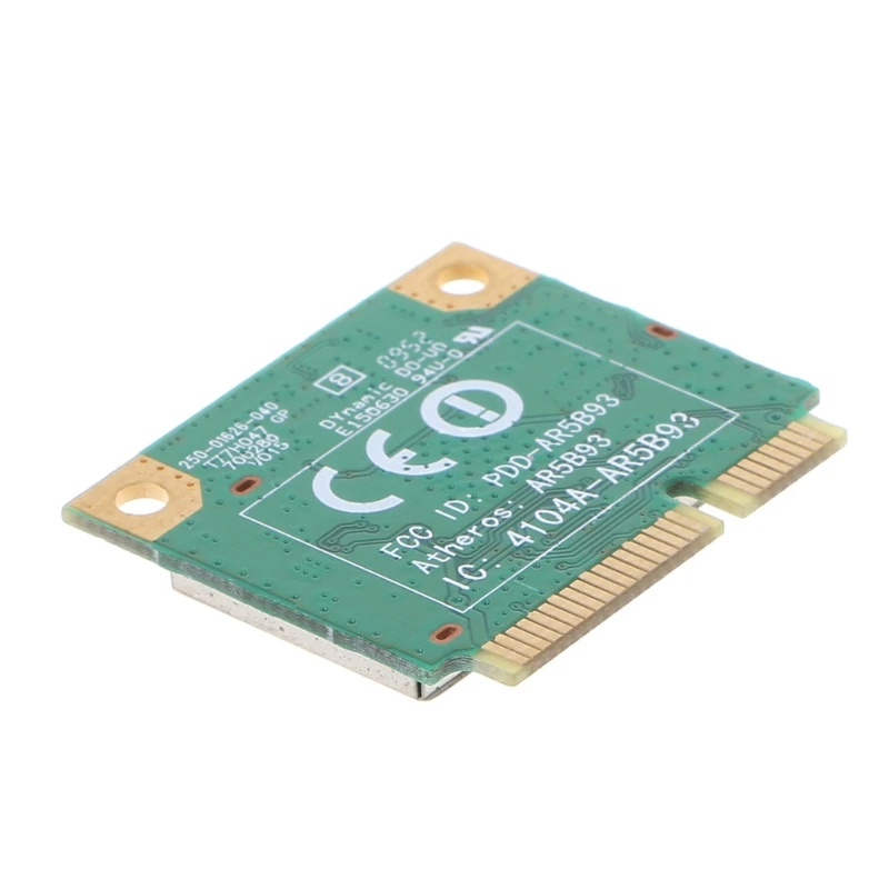 

2022 New AR5B93 AR9283 Half Height Mini PCI-E Wireless Wlan WiFi Card 300Mpbs For Atheros
