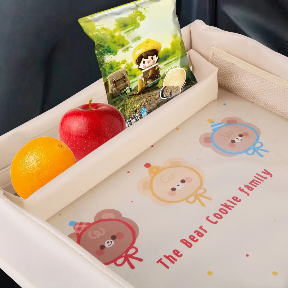 Мультяшный поднос для автомобильного сиденья автомобильный обеденный стол