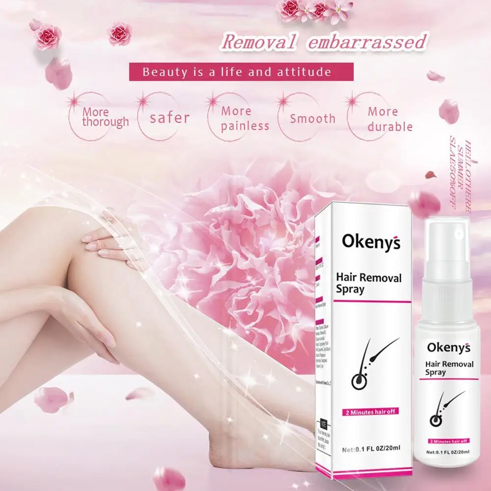 

Hair Removal Spray Effect Hair Removal Sprays Painless Depilatory Cream Mild Nourish Smooth Gentle Sray Repair Essences