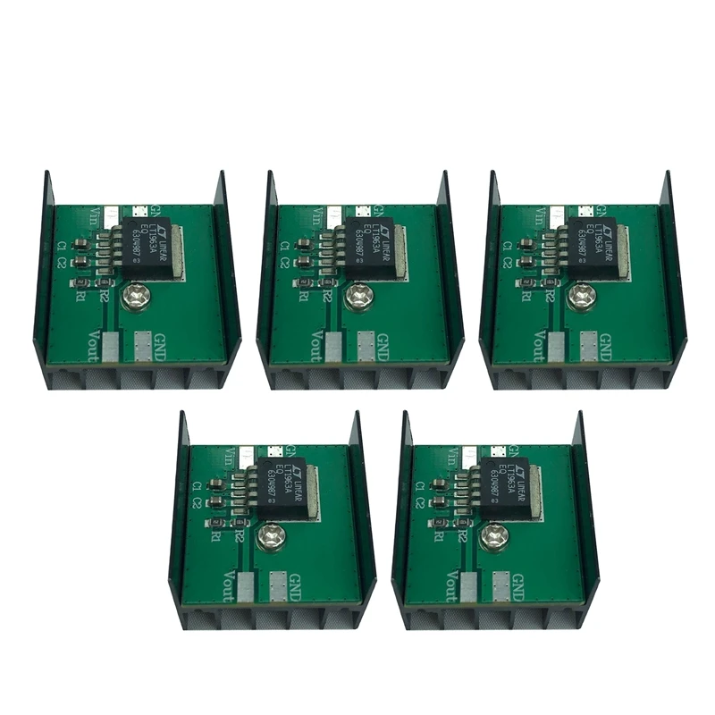 

Top Deals 5PCS Ultra Low Noise Power Module LT1963 Power Board / 5V Power Module