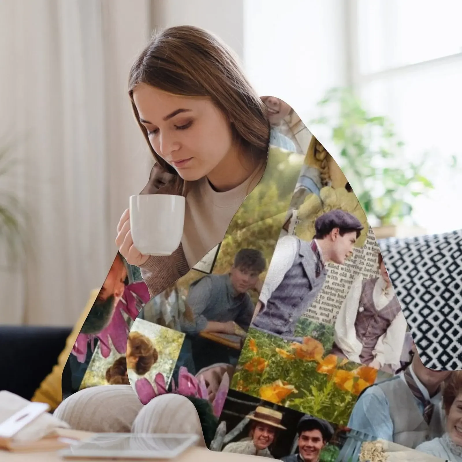 Пушистое одеяло Anne of Green Gables