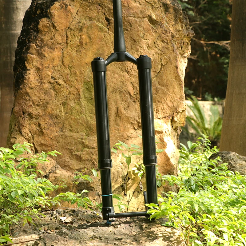 MTB Fork 27.5 /29er Boost 110x15mm Tapered Mountain Bike Suspension Air Resilience Oil Damping Bicycle Travel 140mm | Спорт и