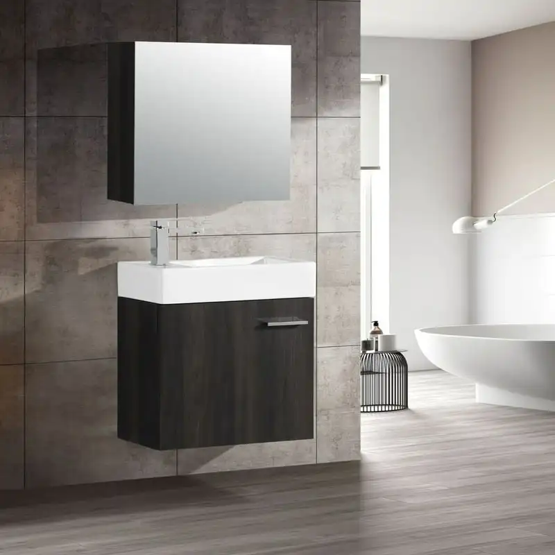 

Colmer 18" Wall Mounted Single Basin Vanity Set - MultiColor